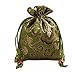 2500 Silk Brocade Sachet Candy Drawer Pouch Jewelry Travel Drawstring Coin Purse Bag H6.3