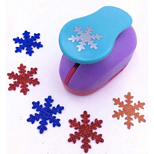 Christmas Paper Puncher Scrapbook Hole Paper Punchers Embossing Scrapbooking Crafts Paper Cutting DIY Card DIY Craft Shaper Puncher Set for Kids Pack of 3,Tree,Angle,Snowflake
