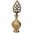 Surmadani Bottle Shape Antique Pot Hand Bottle Without Surma Eyeliner Kajal Holder 5.5"