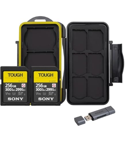 SONY TOUGH 256GB SDXCカード 2枚セット Amazon.com: Sony Tough G Series SDXC UHS-II Memory Card
