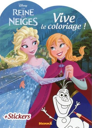 Disney - La Reine des Neiges - Vive le coloriage !