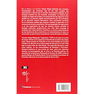 La mente y el cosmos. Por qué la concepción neo-darwinista materialista de la naturaleza es,casi con certeza, falsa