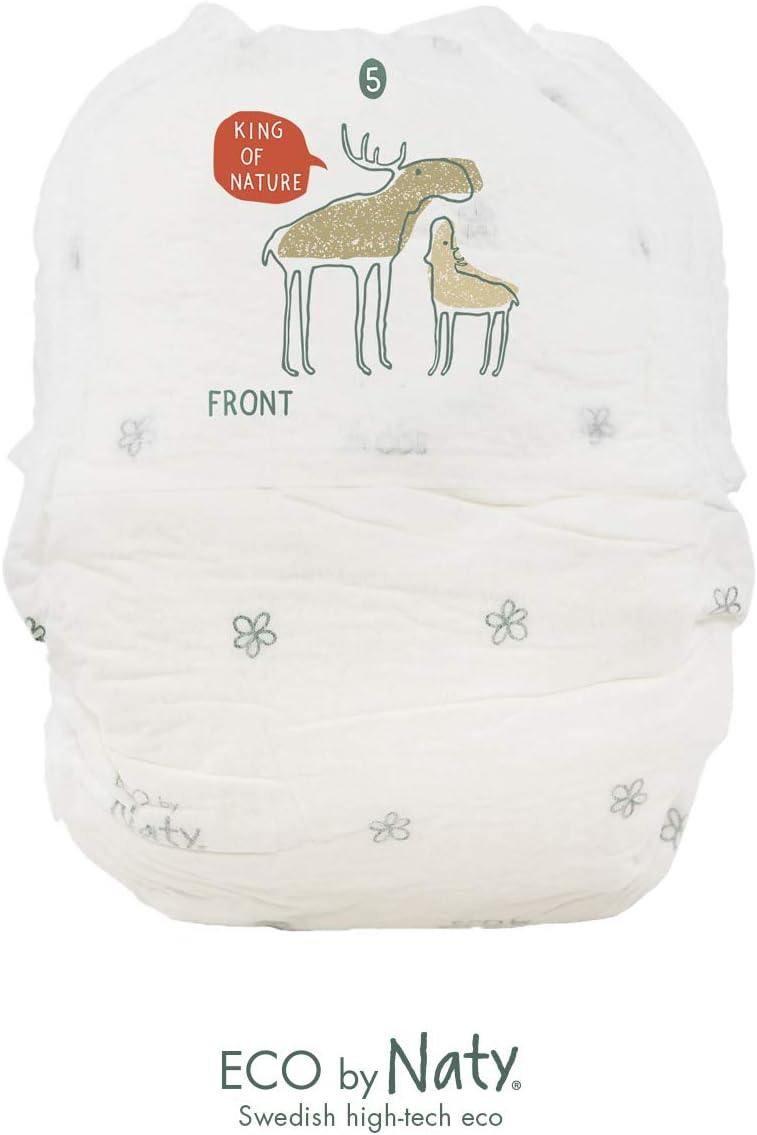 Naty FreeMovers Nappy Pants -Sensitive Skin, Potty Training Pants -Soft, Fragrance Free, Absorbent & Leak-Proof - Image 3
