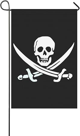 Amazon Com Haiqingcjhov Outdoor Decor Flag Jolly Roger Pirate