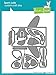 Lawn Fawn 1557 Woodland Critter Huggers Metal Embossing and Cutting dies for DIY Card Making, Crafts and Scrapbooking and Make Your Own Lunchbox Kids Note Cards | Paper and Cardstock Die Cuts Supplies