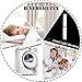 H.VERSAILTEX 100% Blackout Curtains for Bedroom 84 Inches Long Grommet Linen Face Full Light Blocking Curtain Drapes for Living Room Thermal Linen Look Curtains 2 Panels Set, 52