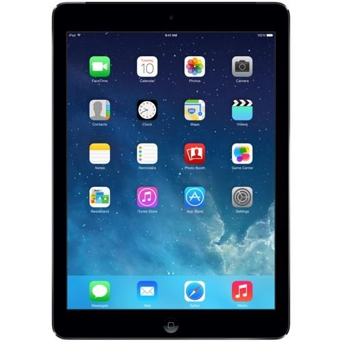 2013 Apple iPad Air 9Wi-Fi + Cellular 32GB) Space Grey (Renewed)