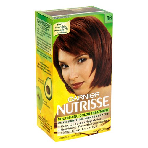 Garnier Nutrisse Nourishing Color Treatment, True Red 66