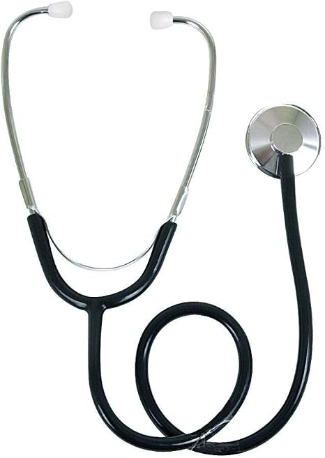 Estetoscópio Simples Adulto E100 Preto - Bioland (7899480325733)