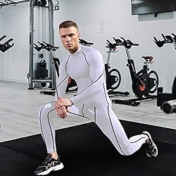 Queerier Men's Compression Shirts 1/3 Pack Long