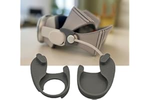 HESUPY 2PCS SoloTop Head Strap Adapters for Vision Pro Modern Solo Knit Top-Strap Adapters Strap Buckle Accessories (Gray)