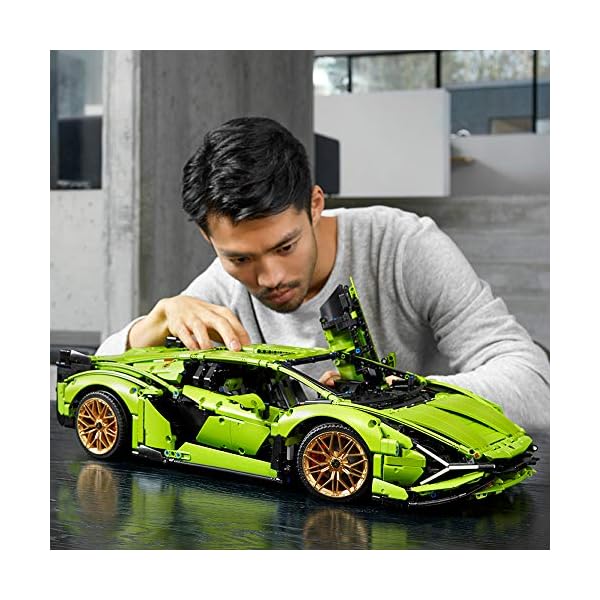 LEGO Technic Lamborghini Sián FKP 37  3.696 piezas - Imagen 4