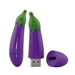128GB Eggplant Shape USB 2.0 Drive U Disk Memory