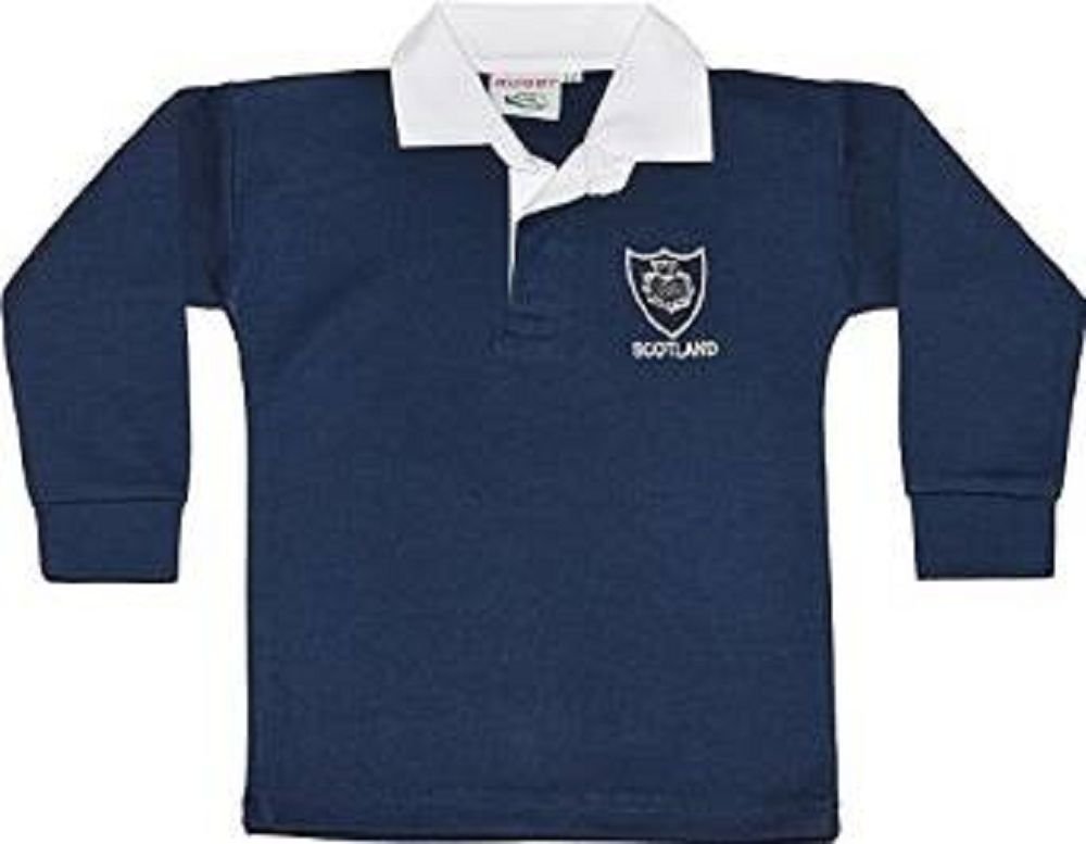 f s h Scotland Scottish Rugby Shirts Full Sleeve Exclusive Babies Kids