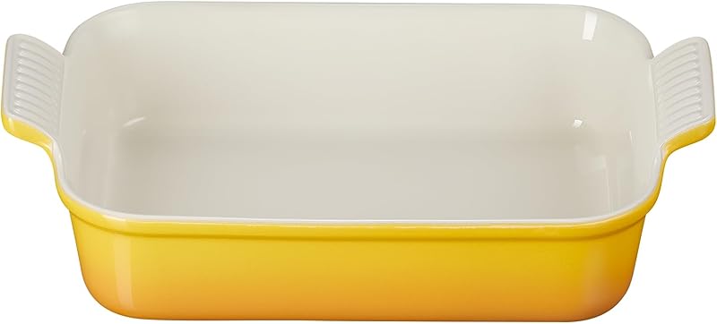 Le Creuset Heritage Rectangular Dish Stoneware 26 cm Nectar 2.4 L 71102266720001