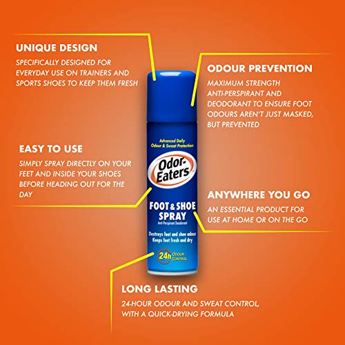 OdorEaters Foot & Shoe Spray 150Ml Compare Prices & Buy Online!
