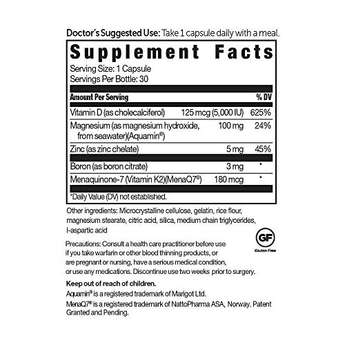 Dr. Whitaker BeyonD3 Vitamin D3 Supplement 5,000 IU Plus Boron