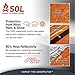 S.O.L. Survive Outdoors Longer S.O.L. Heat Reflective Waterproof Poncho (Pack of 3)thumb 3