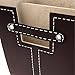 Remote Control Holder Caddy Bedside Organizer | Nightstand Storage Desk Accessories | Rotating Base Faux Leather Multiple Compartments by Kyle Matthews Designs