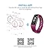 SAVFY Fitness Tracker HR, Activity Tracker with Blood Pressure, IP67 Waterproof Heart Rate Monitor Smart Bracelet with Step Tracker Sleep Monitor Calorie Counter Pedometer Watch for Android and iOS