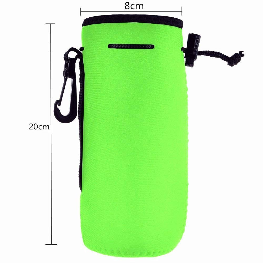 Orchidtent Water Bottle Sleeve, Protable Neoprene Insulated Water