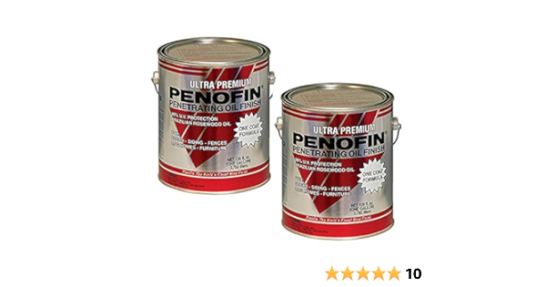 Penofin Red Label Ultra Premium Transparent Western Red Cedar 2 Gallon Pack