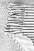 Cupshe Fashion Women’s Stripe Pattern High-waisted Bikini Set Beach Swimwear (M)