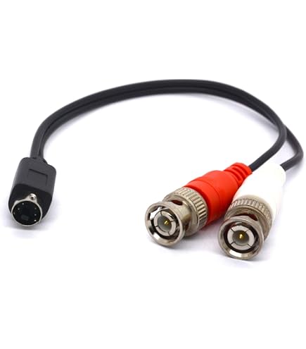 Adaptateur BNC Femelle-femelle 2 Pièces - Connecteur CCTV, Caméra Sécurité, Cuivre, 50 Ohm