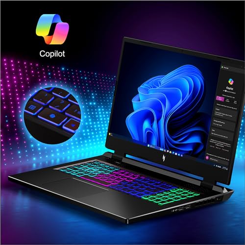 Acer Nitro 17 Gaming Laptop | Intel Core i7-14650HX | NVIDIA GeForce RTX 4060 Laptop GPU | 17.3