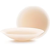 Nippies Reusable Nipple Covers for Women - Extra Thick, Teardrop & Semi-Circle Styles - No-Show Coverage for Backless Outfits