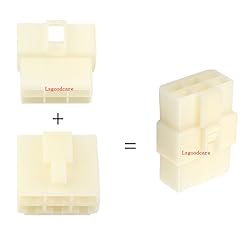 Lsgoodcare 20Sets 6.3MM 6 Pin Way Electrical