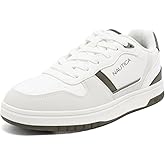 Nautica Men's Casual Lace-Up Sneakers, Stylish Oxford Walking Shoes - Lightweight, Comfortable, Versatile Everyday Footwear