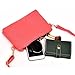Shoulder Bag, Creazy Women Fashion Handbag Crocodile Pattern Shoulder Bag Small Tote Ladies Purse (Watermelon Red)