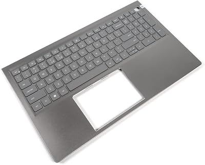 Dell Inspiron 5510 5515 5518 USB-C Palmrest Backlit US INT English Keyboard