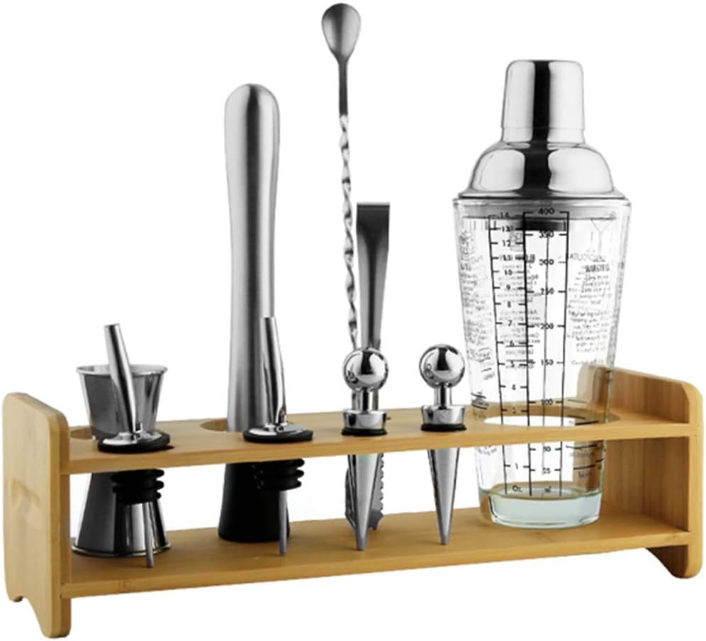 Shaker Bartender Kit Scale Design Glass Cocktail Set Barware Tool Sets