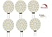 Best to Buy® (6-PACK Dimmable 3-Watt T4 G4 disc LED Bulb 12V-24V AC/DC, 24SMD2835 LED, WARM White Color (Jc10 Bi-pin 15-22w Replacement)