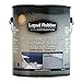 Liquid Rubber Smooth Polyurethane Deck and Dock Coating - Easy to Apply - UV Resistant Sealant - Indoor/Outdoor Use - Sienna, 1 Gallon