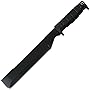 Ontario 8335 SP8 Machete Survival 10-Inch 1095 Carbon Sawback Blade, Cordura and Leather Sheath