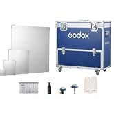 Godox KNOWLED LiteFlow K1 Reflector Kit with Flight Case | Includes 16 panels, rail mounts, safety cables and flight case for lighting, diffusion and transport