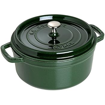 Staub 1102285 Round Cocotte, 2.75 quart, Basil
