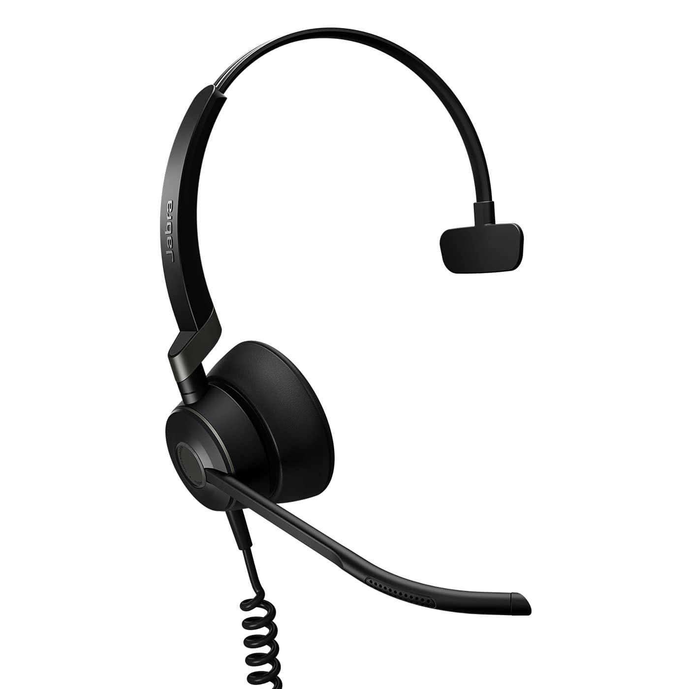 Jabra Engage 50 On-Ear Mono Headset - Microsoft-zertifizierter, digitaler Kopfhörer mit Kabel - passive Geräuschunterdrückung für Softphones und Web-Clients - USB-C-Kabel - schwarz