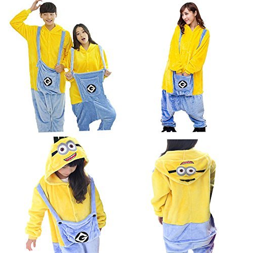 Adult Kid Family Matching One Piece Pajamas Cosplay Costumes