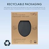 AQUALONA Premium Thermoplastic Toilet Seat Soft Close Oval Grey view 8