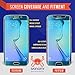Skinomi Matte Screen Protector Compatible with Galaxy S6 Edge Anti-Glare Matte Skin TPU Anti-Bubble Film