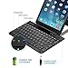 iPad Air 2 Keyboard Case, TeckNet Ultra-Slim Folio Wireless Bluetooth Keyboard for Apple iPad Air 2nd Generation with Auto Sleep / Wake, Comfortable Keys, 360 Degree Rotation, Adjustable Angle