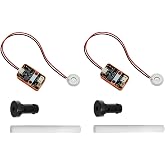 2-Pack Programmable Humidifier Module, Small Ultrasonic Atomizer Module, DC 5V Mist Maker Fogger, 108KHz Ceramic Humidifier DIY Kit for Arduino, ESP32, Raspberry Pi