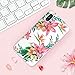 Mazoper iPhone X Case,iPhone Xs Case for Women/Girl, Cute Floral Flower Printed Design Thin Anti-Scratch Shockproof with TPU Bumper Protective Cover for iPhone X/iPhone Xs(Color1)