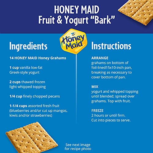 HONEY MAID GRAHAM CRACKERS, FAMILY SIZE, 19.2 OZ