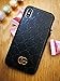 iPhone Xs Max Case, Black Premium PU Luxury Stylish Designer Fashion Leather Cover Case for iPhone Xs Max