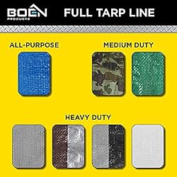 Tarp Heavy Duty Waterproof (30' x 30', White) 10